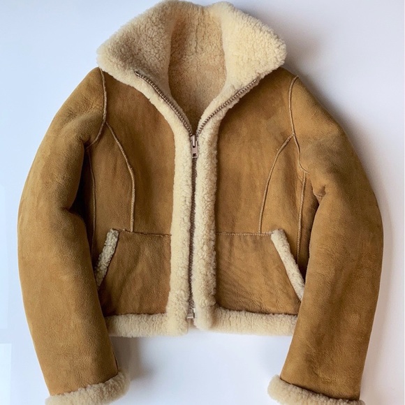 Vintage Reversible Shearling Jacket 